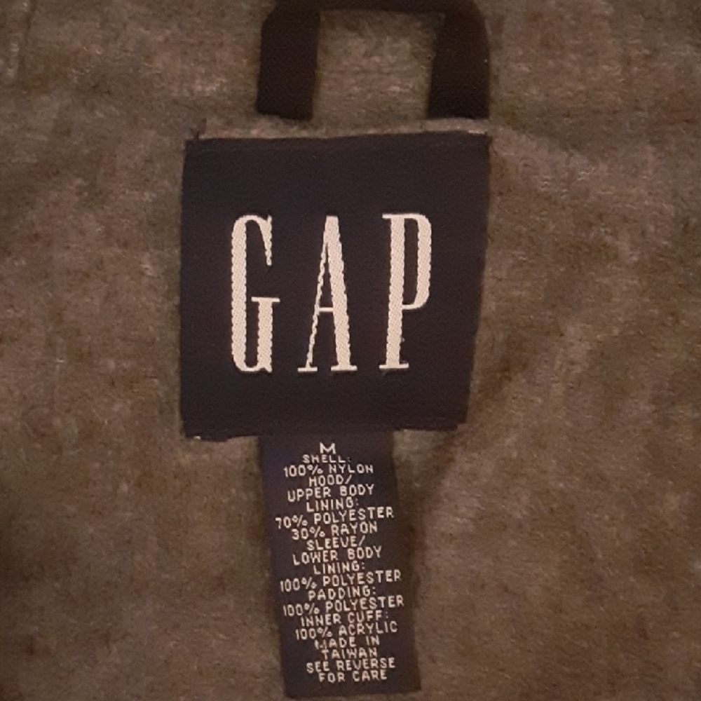 GAP Black Jacket with Grey Stripes - Picture 2 of 8